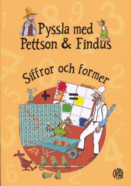 Sven Nordqvist: Pyssla med Pettson & Findus - Siffror och former
