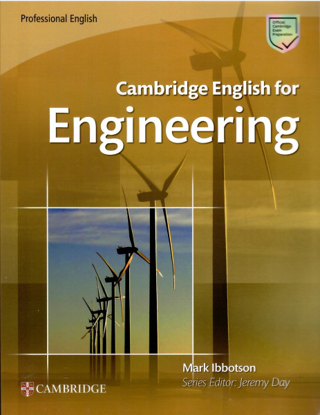 Cambridge English for Engineering Student's Book NEW