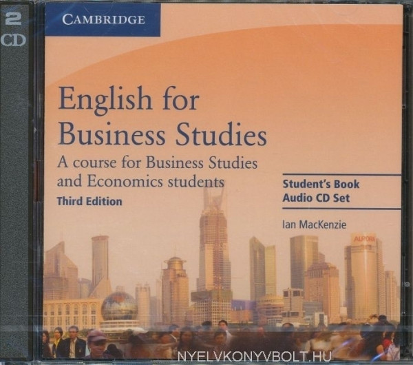 English for Business Studies 3rd Edition Student's Book Audio CD Set