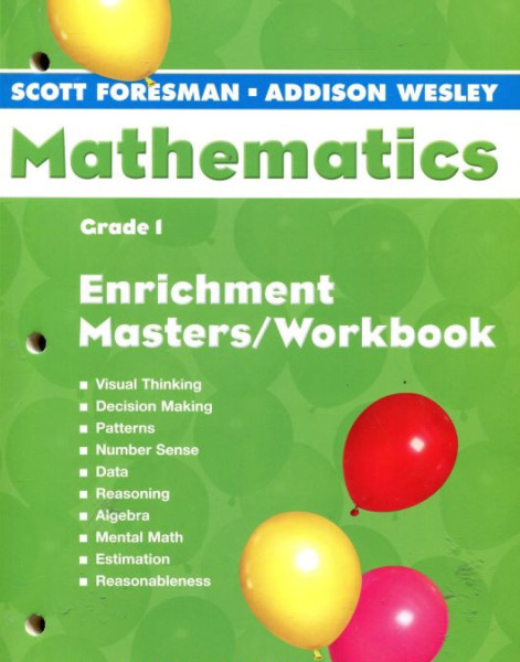 Mathematics Grade 1 Enrichment Mastres/Workbook