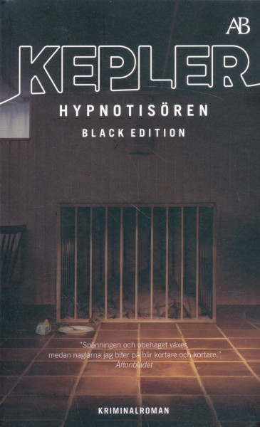 Lars Kepler: Hypnotisören - Black edition