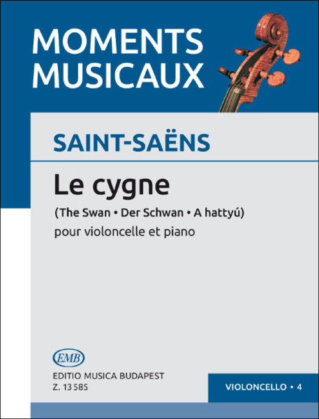 Camille Saint-Saens: Le cygne - A hattyú (cselló+zongora)