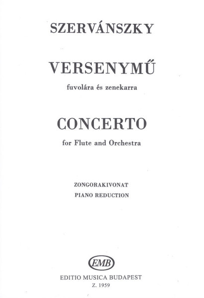 Szervánszky Endre: Fuvolaverseny