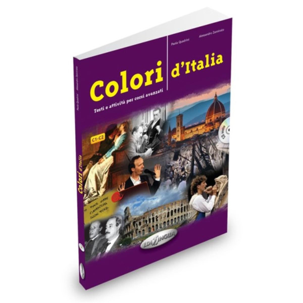 Colori D'Italia - Esti E Attivita Per Corsi Avanzati Con CD Audio