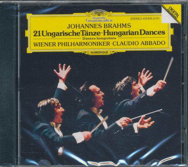Johannes Brahms: Hungarian Dances 1-21.