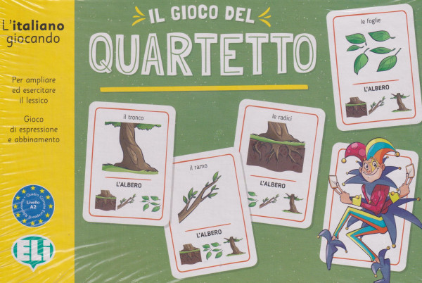 Il Gioco del Quartetto - L'italiano giocando (Társasjáték)