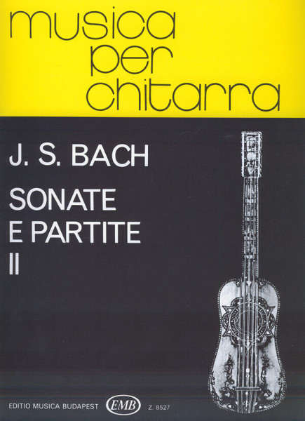 Johann Sebastian Bach: Sonate e Partite 2. - gitárra