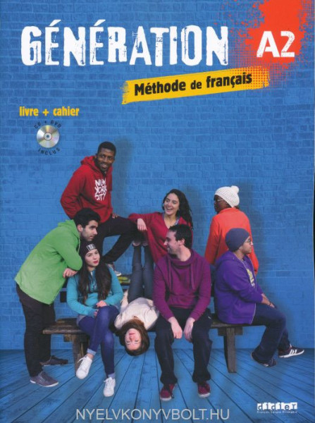 Génération 2 niv.A2 – Livre + Cahier + CD mp3 + DVD