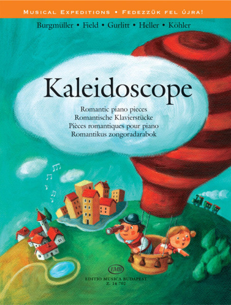 Kaleidoscope - romantikus zongoradarabok - Burgmüller - Field - Gurlitt - Heller - Köhler