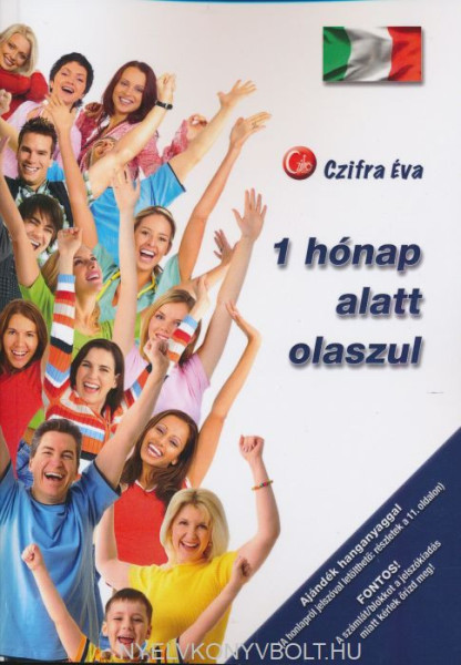 1 Hónap alatt olaszul - Letölthető hanganyaggal