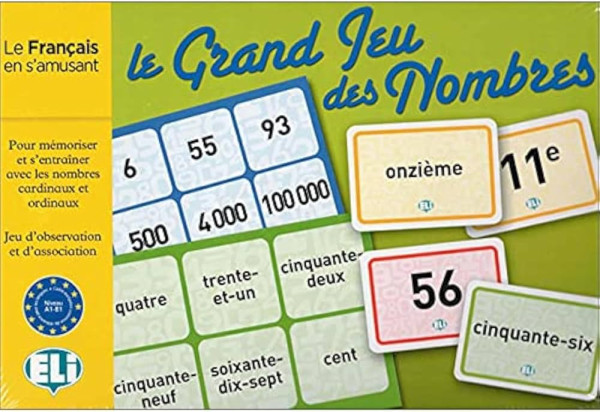 Le Grand Jeu des Nombres - Le Francais en s'amusant (Társasjáték)