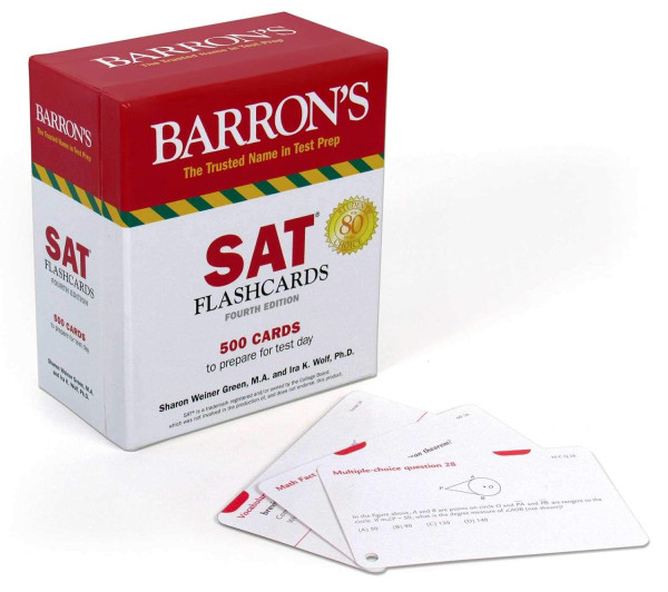 Barron's SAT Flash Cards 4th Edition