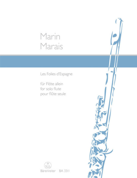 Marin Marais: Les folies d'Espagne fuvolára