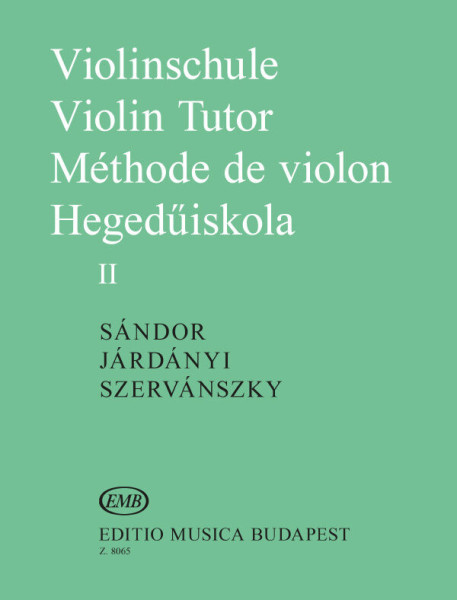 Sándor-Járdányi-Szervánszky: Hegedűiskola 2.