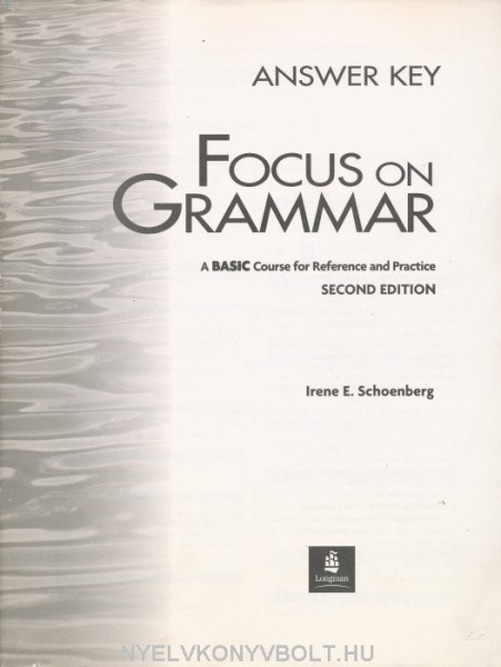 Focus on Grammar Basic Key