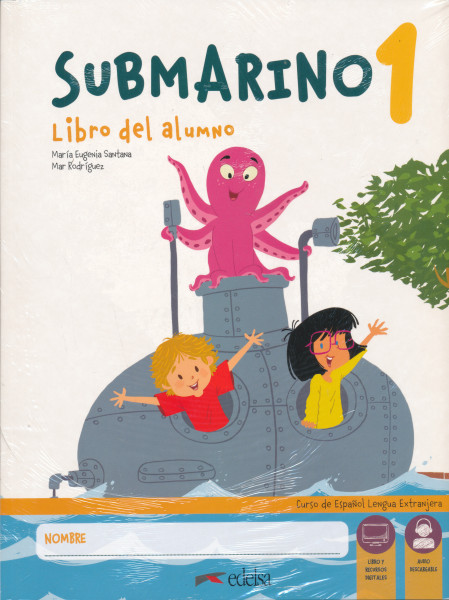 Submarino 1 Pack: Libro del alumno + Cuaderno + audio descargable