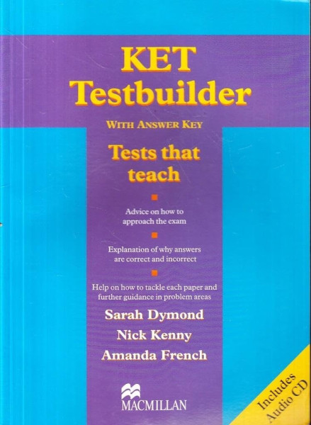 KET Testbuilder with Key and Audio CDs