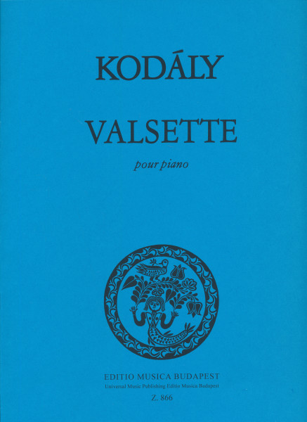 Kodály Zoltán: Valsette zongorára