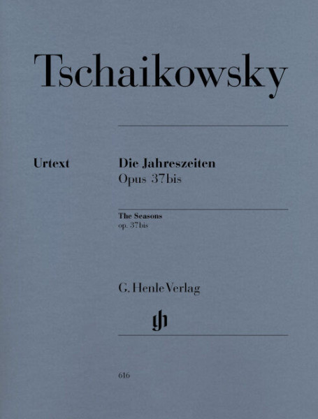 Pyotr Ilyich Tchaikovsky: Jahreszeiten/Seasons/Évszakok op. 37 - zongorára