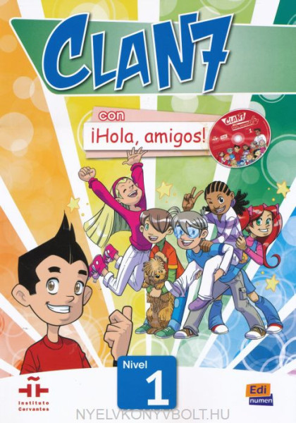 Clan 7 con Hola, amigos! nivel 1 Libro del alumno + CD-Rom