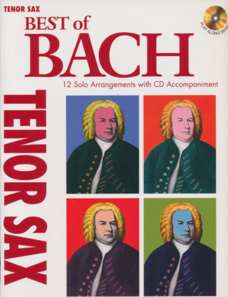 Johann Sebastian Bach: Best of - tenor szaxonfonra, CD melléklettel