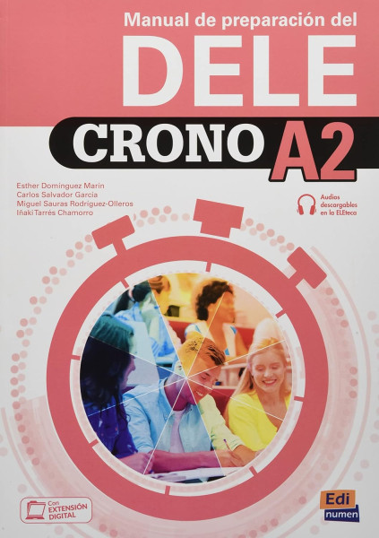 Manual de preparación del Dele Crono A2 (Libro + Cuaderno de claves) pack