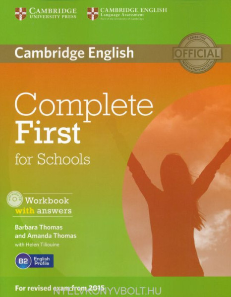 Complete First for Schools Workook with Answers & Audio CD