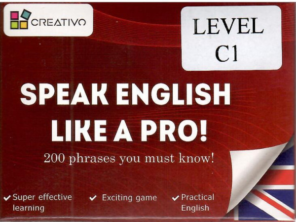 Speak English Like a Pro! Cards - Level C1