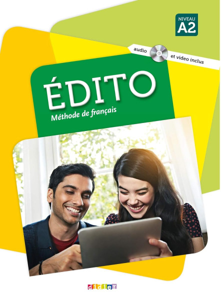 Édito A2  Livre + DVD-ROM