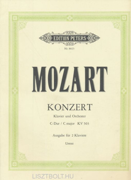 Wolfgang Amadeus Mozart: Concerto for Piano K. 503 (2 zongora)