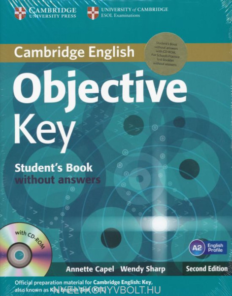 Objective Key Student's Book Pack without Answers and CD-ROM and Practice Test Booklet Second Edition