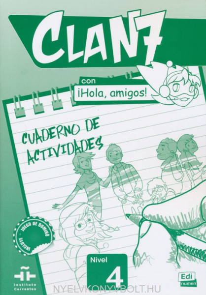 Clan 7 con !Hola, amigos! 4 - Cuaderno de actividades