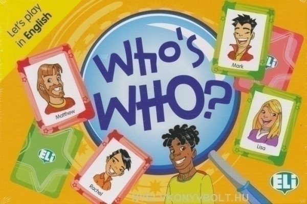 Who's who? - Let's Play in English (Társasjáték)