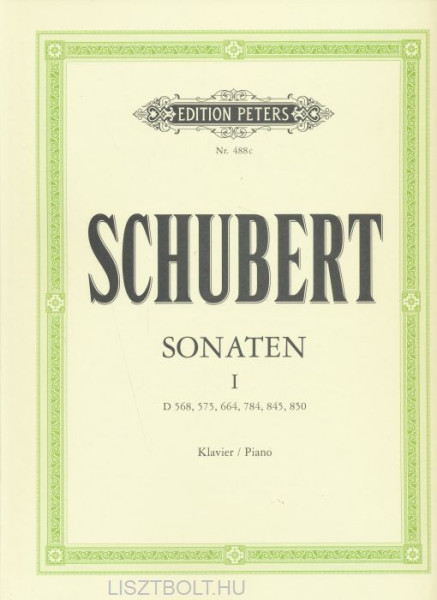 Franz Schubert: Sonatas 1.