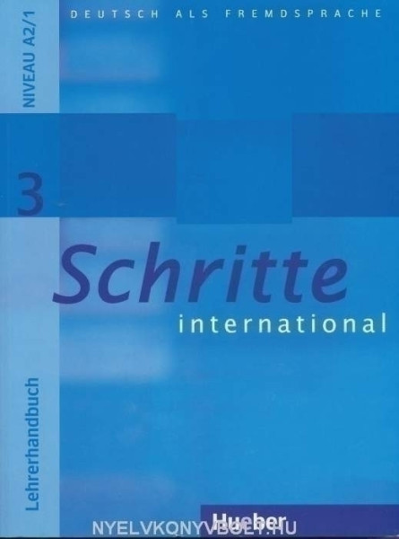 Schritte International 3 Lehrerhandbuch