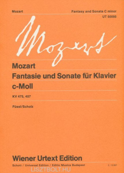 Wolfgang Amadeus Mozart: Fantázia és szonáta (c-moll) zongorára