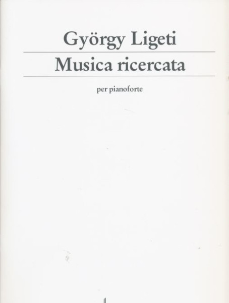 Ligeti György: Musica ricercata