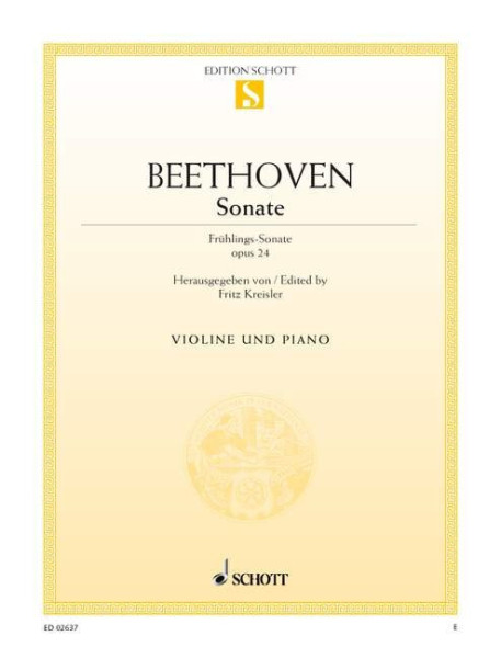 Ludwig van Beethoven: Sonate for Violin op. 24 (Frühling/Tavaszi)
