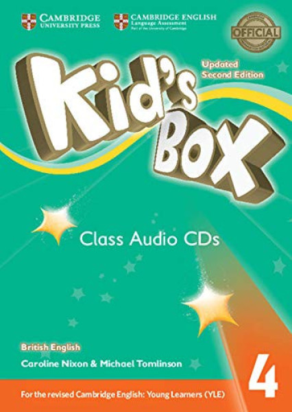Kid's Box (Updated 2nd Edition for 2018 YLE Exams) 4 Class Audio CDs