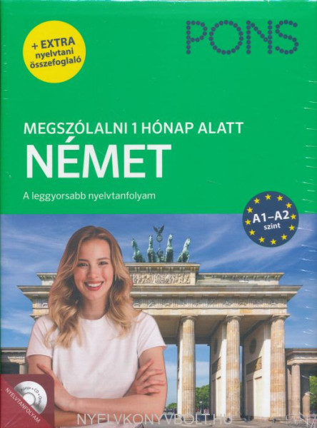 PONS Német Megszólalni 1 hónap alatt + Extra nyelvtani összefoglaló