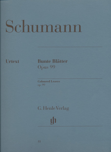 Robert Schumann: Bunte Blätter op. 99 - zongorára