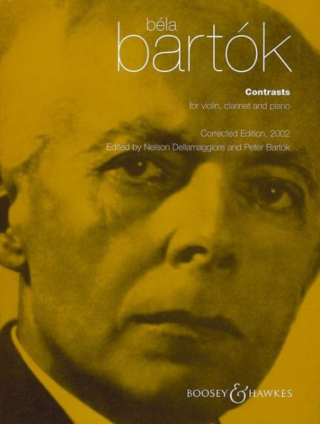 Bartók Béla: Contrasts / Kontrasztok hegedűre, klarinétra és zongorára
