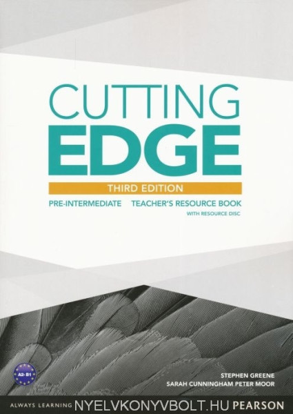 Cutting Edge Third Edition Pre-Intermediate Teacher's Resource Book with Resource Disc CD-ROM