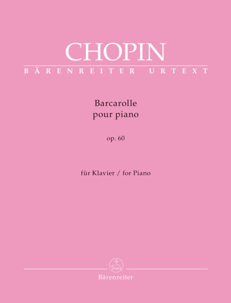 Frédéric Chopin: Barcarolle op. 60 - zongorára