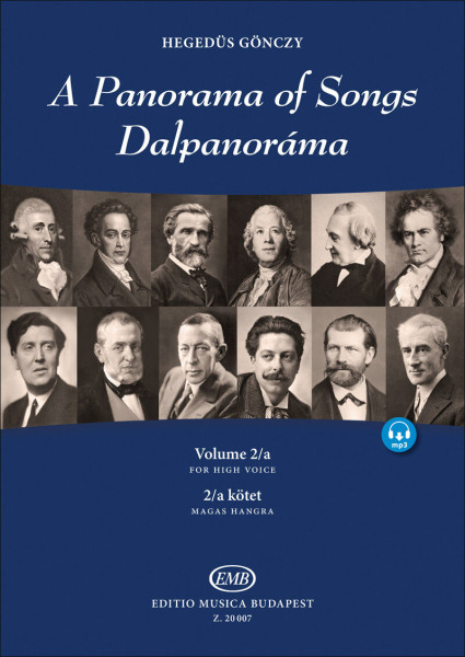 Dalpanoráma - Négy évszázad könnyű dalai magas hangra 2/a