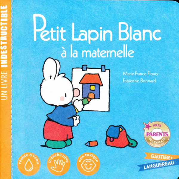 Petit Lapin Blanc a la maternelle