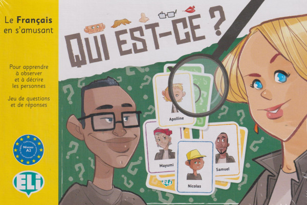 Qui est-ce? - Le Francais en s'amusant (Társasjáték)