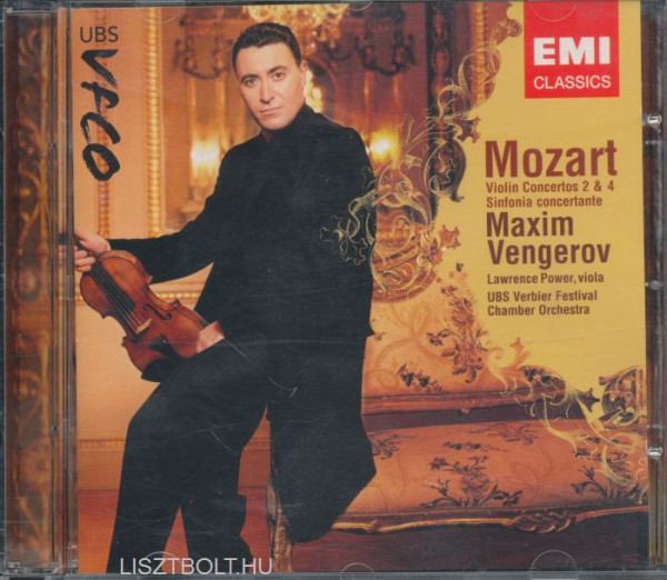 Wolfgang Amadeus Mozart: Violin Concerto K.218,211/Sinfonia Concertante K.364