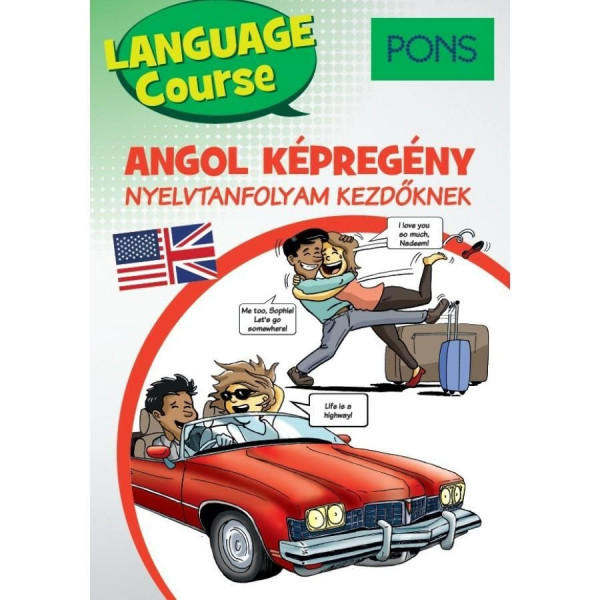 PONS Angol képregény nyelvtanfolyam kezdőknek