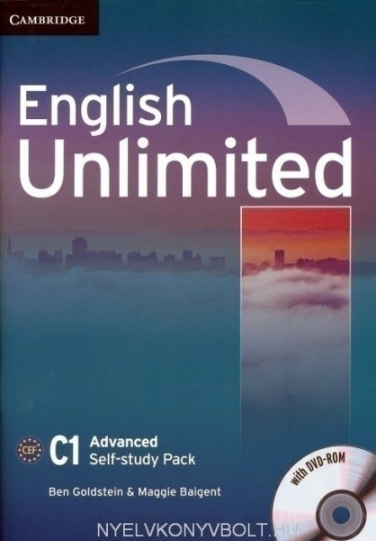 English Unlimited C1 Advanced Self-Study Workbook Pack with Key and DVD-Rom